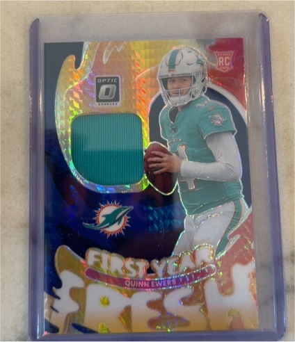 2025 Panini Donruss Optic #FYFBH-QES Quinn Ewers First Year Fresh — front
