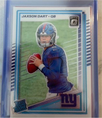 2025 Panini Donruss Optic #273 Jaxson Dart — front