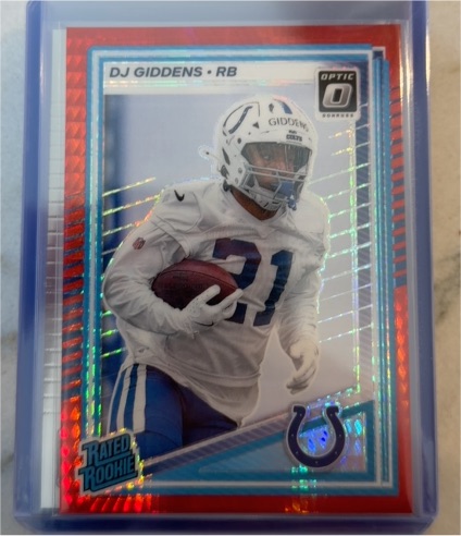 2025 Donruss Optic #258 DJ Giddens — front