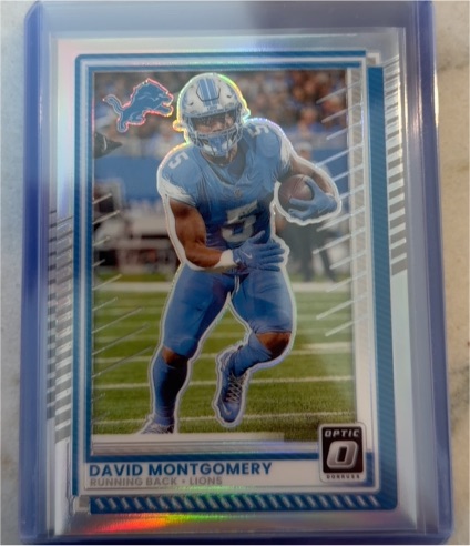 2025 Panini Donruss Optic #117 David Montgomery — front