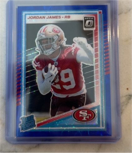 2025 Panini Donruss Optic #278 Jordan James — front