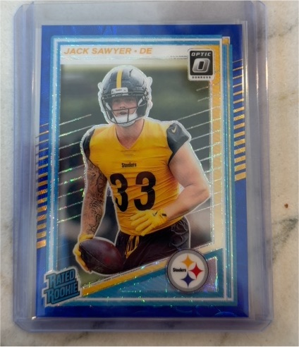 2025 Donruss Optic #390 Jack Sawyer — front