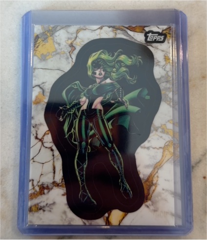 2025 Topps Marvel Comic Book Heroes 1975 Golden Anniversary #131 Polaris — front