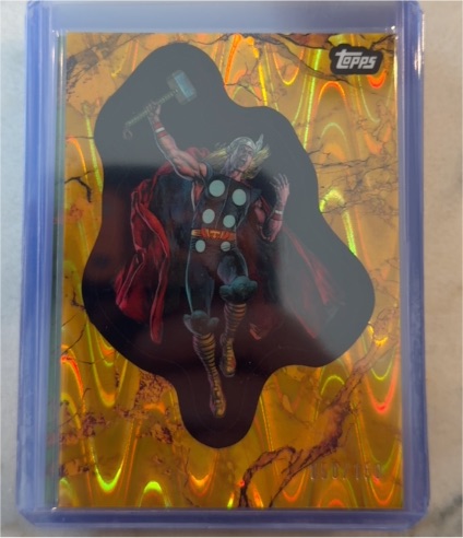 2025 Topps Marvel Comic Book Heroes 1975 #97 Thor — front