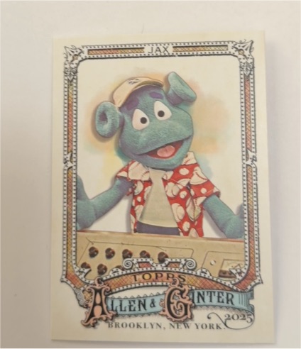 2025 Topps Allen & Ginter #266 Jax — front
