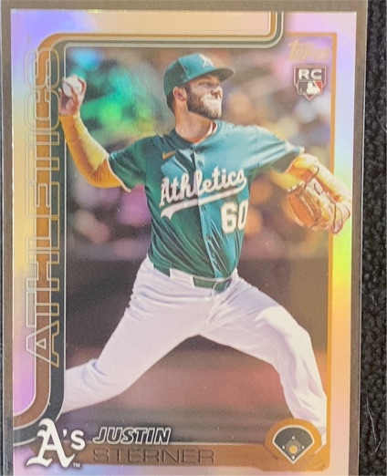 2025 Topps Update #US252 Justin Sterner — front