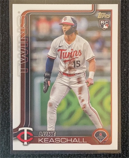 2025 Topps Chrome Update #USC106 Luke Keaschall — front