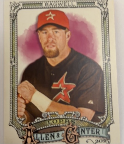 2025 Topps Allen & Ginter #330 Jeff Bagwell — front