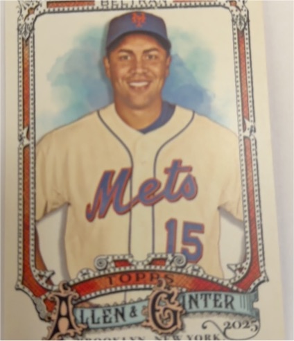 2025 Topps Allen & Ginter #153 Carlos Beltran — front