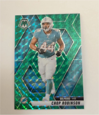 2025 Panini Mosaic #44 Chop Robinson — front