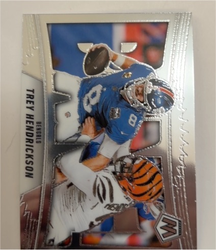 2025 Panini Mosaic Bang! #1 Trey Hendrickson — front