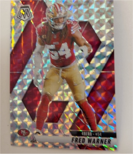 2025 Panini Mosaic #165 Fred Warner — front