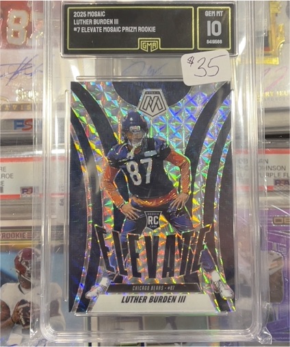 2025 Panini Mosaic Elevate #7 Luther Burden III Rookie — front