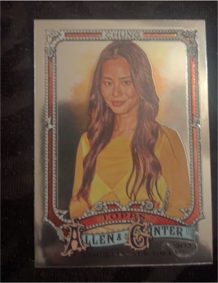 2025 Topps Allen & Ginter Chrome #299 Jamie Chung — front