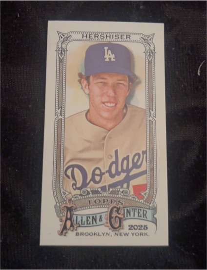 2025 Topps Allen & Ginter #44 Orel Hershiser — front