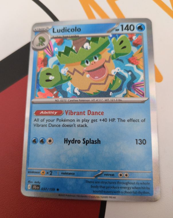 2023 Pokémon Journey Together #037 Ludicolo — front