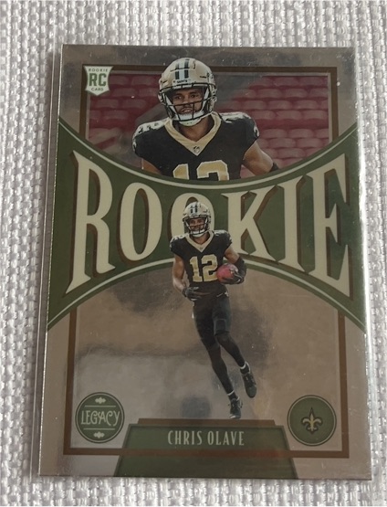 2022 Panini Chronicles Legacy #206 Chris Olave Rookie — front