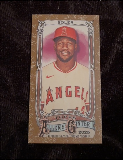 2025 Topps Allen & Ginter #167 Jorge Soler Mini — front