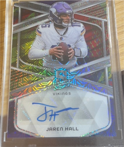 2024 Panini Spectra #SIG-JHL Jaren Hall — front