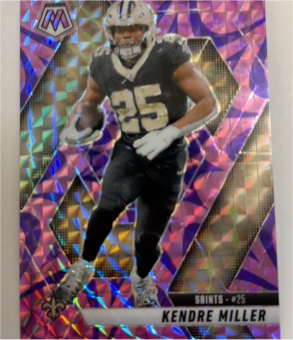 2025 Panini Mosaic #25 Kendre Miller — front