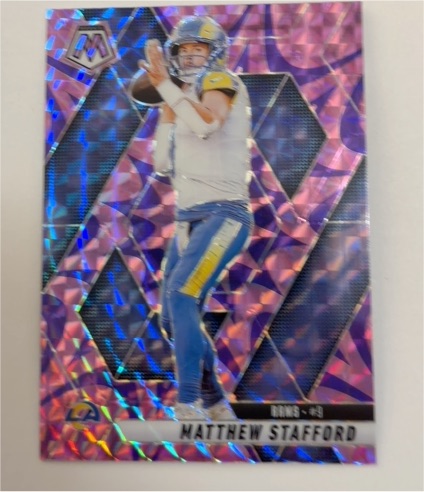 2025 Panini Mosaic #96 Matthew Stafford — front