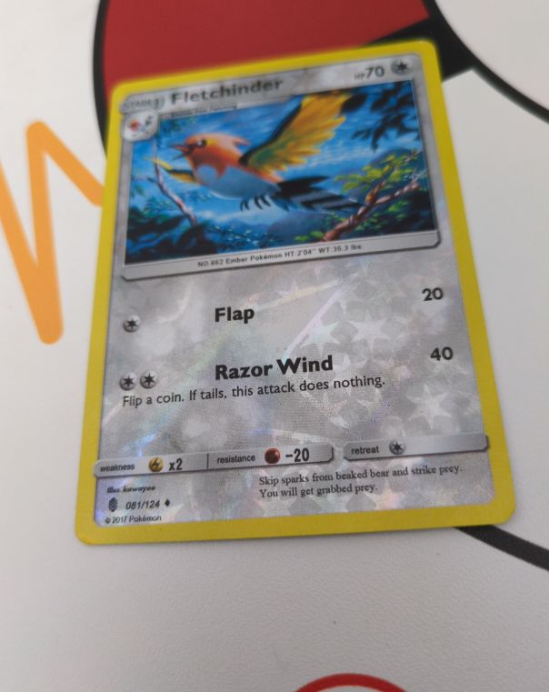 2017 Pokémon Trainer Kit #13 Fletchinder — front