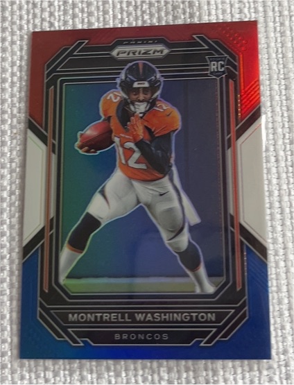 2022 Panini Prizm #356 Montrell Washington — front