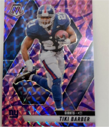 2025 Panini Mosaic #12 Tiki Barber — front