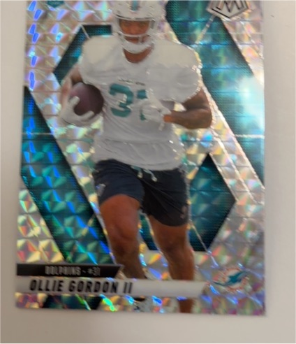 2025 Panini Mosaic #310 Ollie Gordon II — front