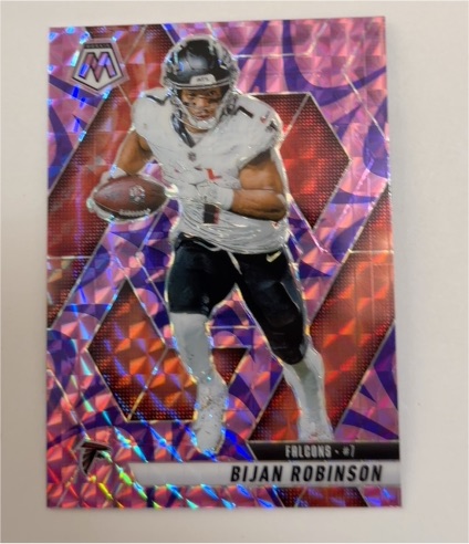 2025 Panini Mosaic #166 Bijan Robinson — front
