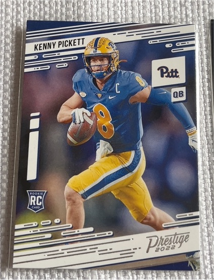 2022 Panini Chronicles Draft Picks Prestige #8 Kenny Pickett — front