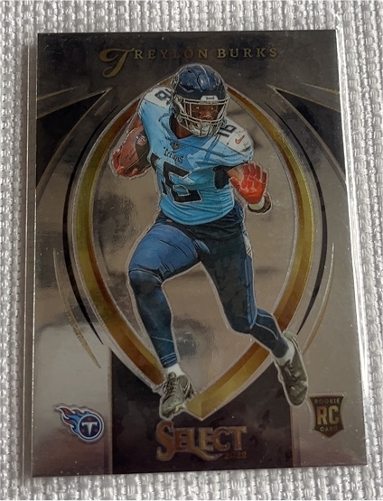 2022 Panini Select Certified Rookies #SCR-12 Treylon Burks — front