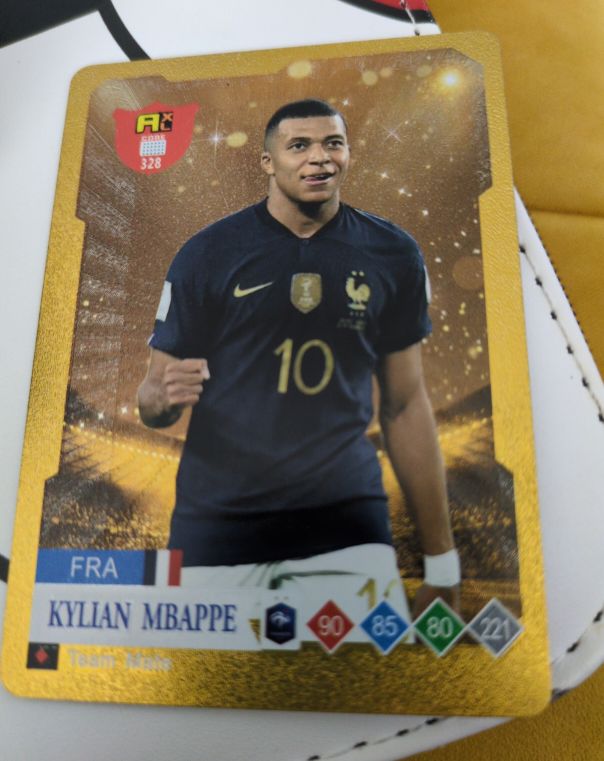 2023 Panini Adrenalyn XL #328 Kylian Mbappé — front