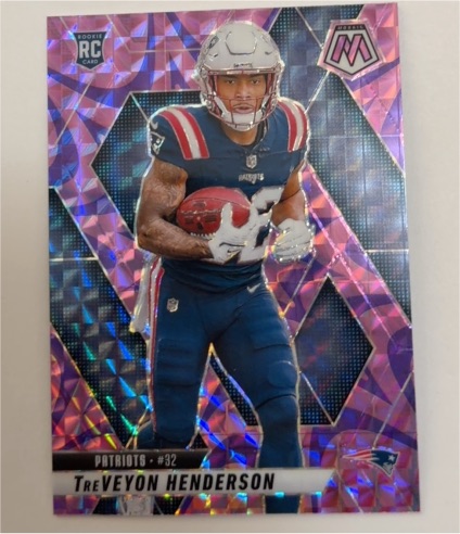 2025 Panini Mosaic #325 TreVeyon Henderson — front