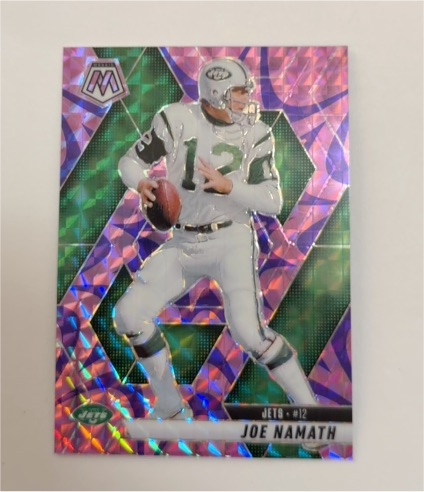 2025 Panini Mosaic #39 Joe Namath — front