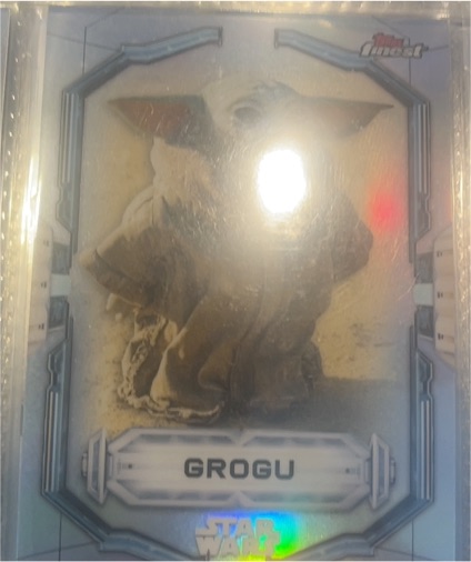 2022 Topps Finest Star Wars Grogu — front