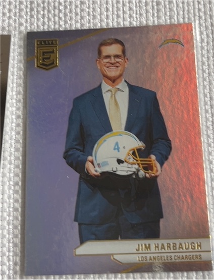 2024 Panini Donruss Elite #100 Jim Harbaugh — front