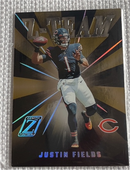 2022 Panini Zenith Z-Team #ZT-12 Justin Fields — front