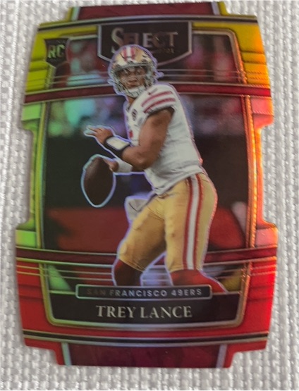 2021 Panini Select #45 Trey Lance — front