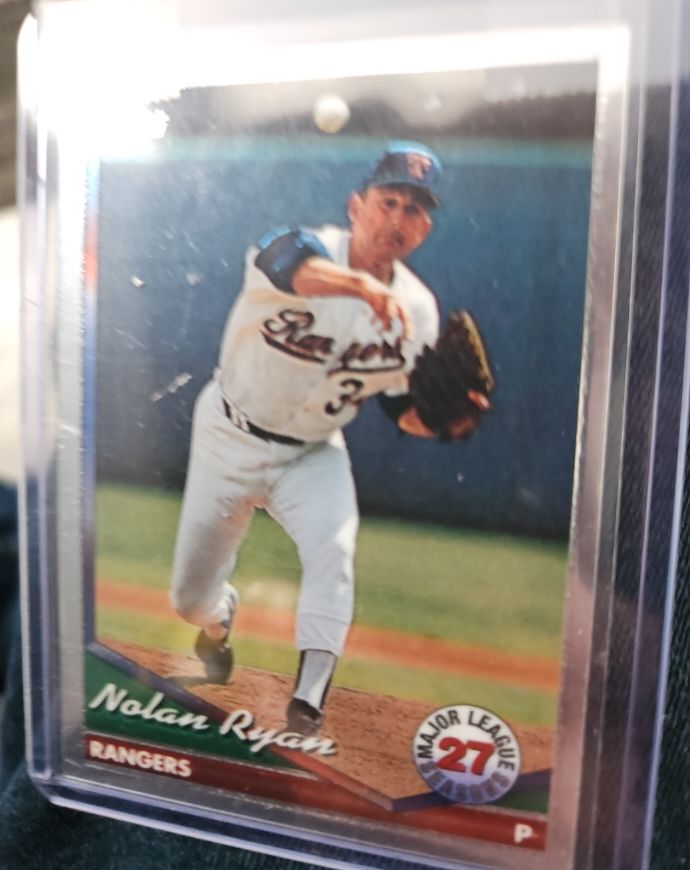 1994 Topps #27 Nolan Ryan — front
