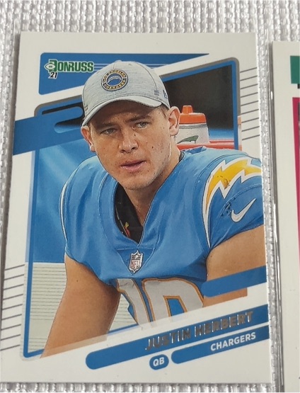 2021 Donruss #70 Justin Herbert — front