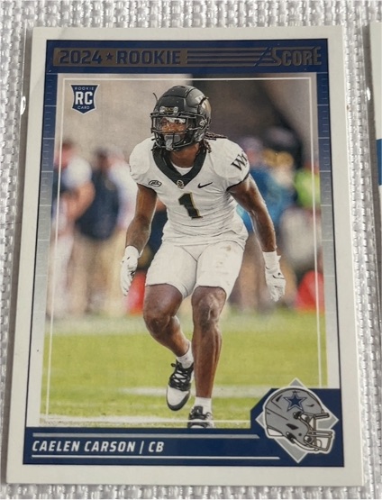 2024 Panini Score #368 Caelen Carson — front