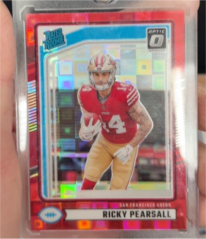 2024 Panini Donruss Optic #318 Ricky Pearsall — front