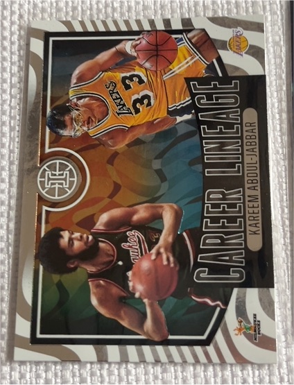 2020-21 Panini Illusions Career Lineage #13 Kareem Abdul-Jabbar — front