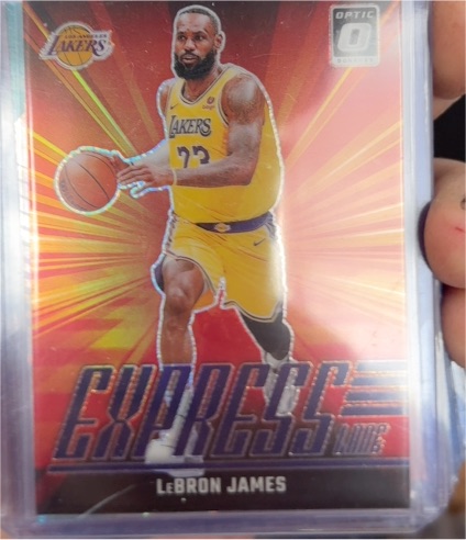 2024-25 Panini Donruss Optic #2 LeBron James Express Lane — front