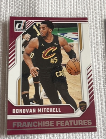 2024-25 Panini Donruss #5 Donovan Mitchell Franchise Features — front