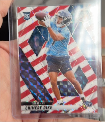 2025 Panini Mosaic #356 Chimere Dike — front