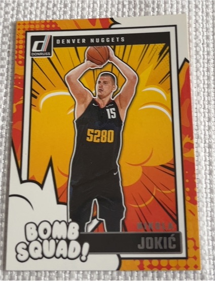 2024-25 Donruss Bomb Squad #2 Nikola Jokic — front
