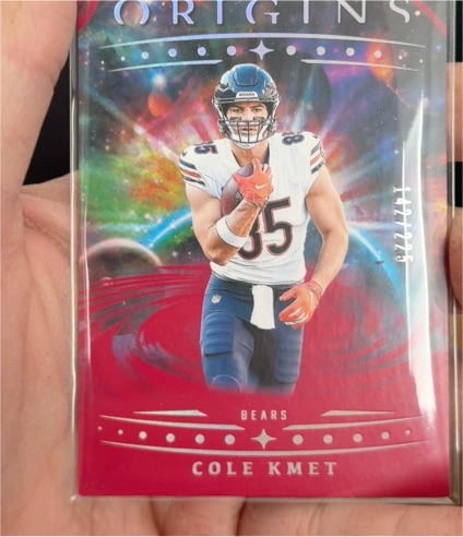 2025 Panini Origins #C67 Cole Kmet — front