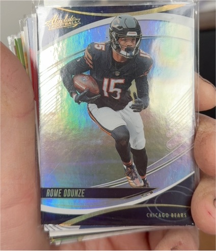 2025 Panini Absolute #72 Rome Odunze — front